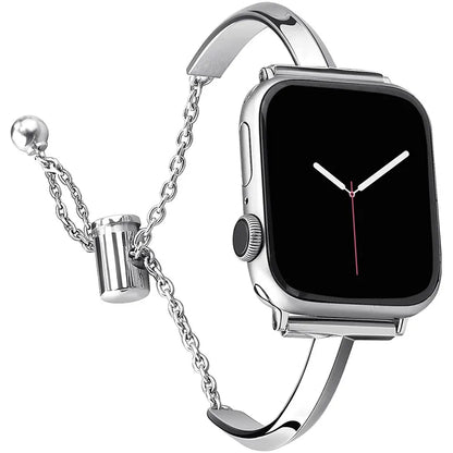 Women's Chain Stainless Steel Watchband for iWatch