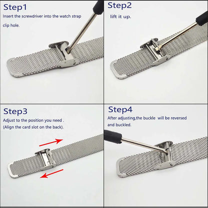 Silver Milanese Watchband™
