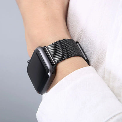 Black Milanese Magic Watchband™ for Apple Watch