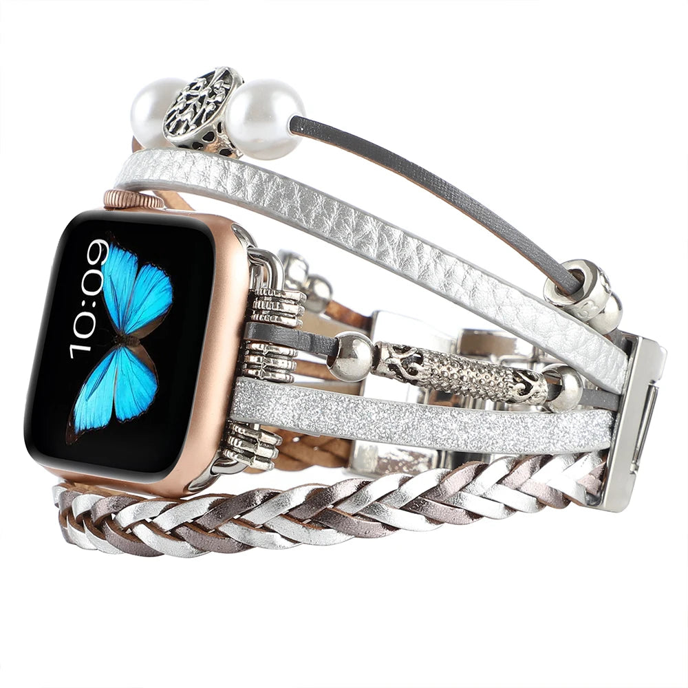 Stainless Steel Bracelet for Women's Apple Watch